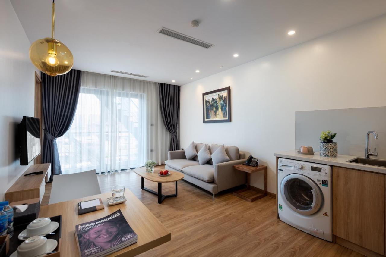 The Galaxy Home Hotel & Apartment Hanoi Kültér fotó