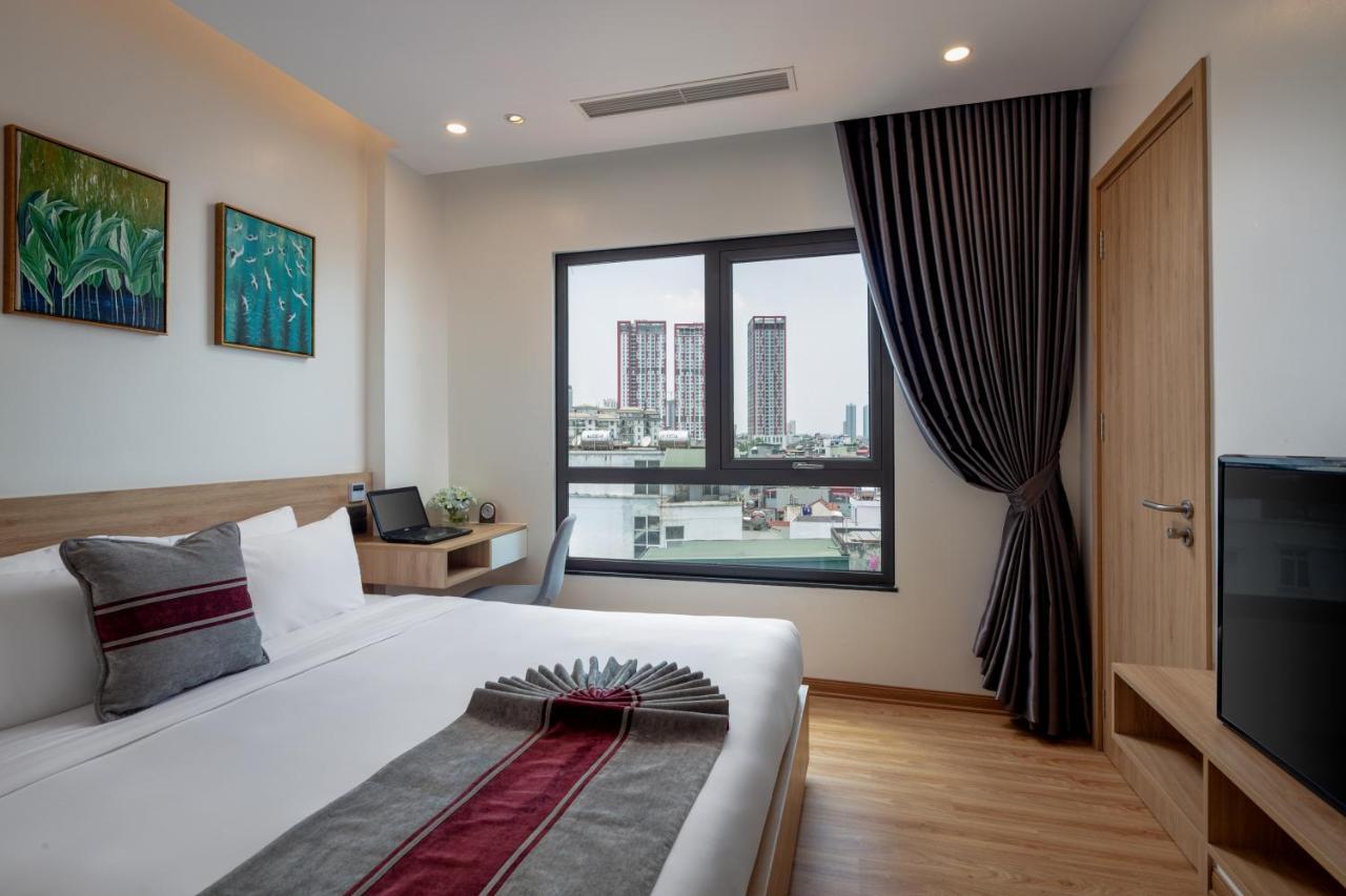 The Galaxy Home Hotel & Apartment Hanoi Kültér fotó